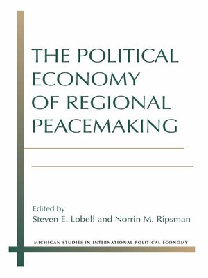 cover image of Political Economy of Regional Peacemaking
